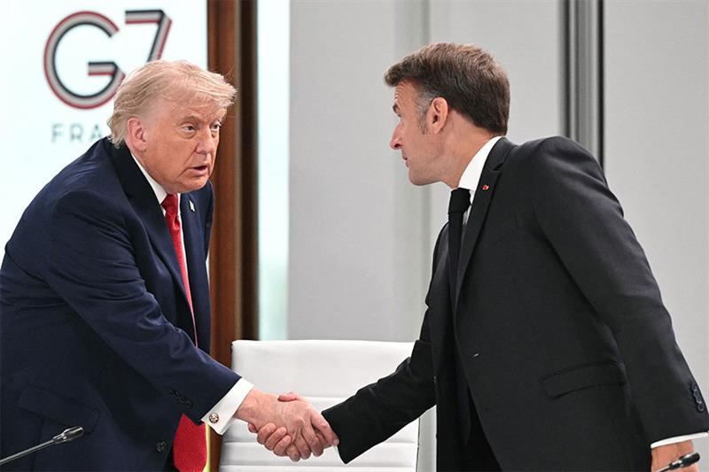 L’IA au menu du G7 avant un dîner Trump-Macron sous les ors de Versailles