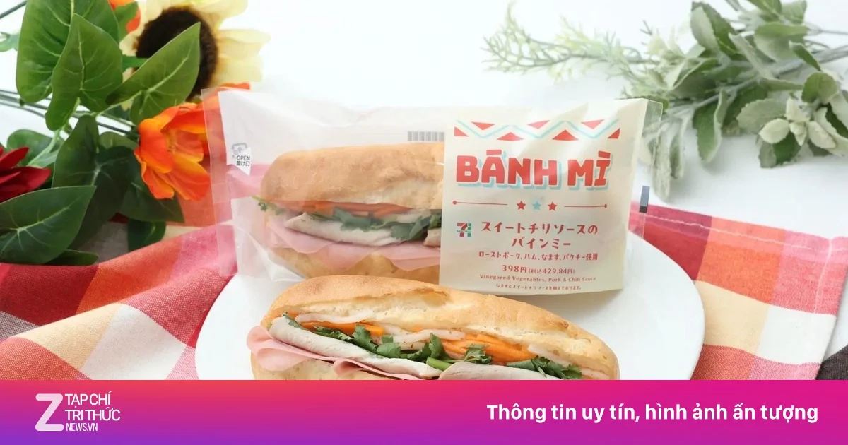 Les sandwichs vietnamiens banh mi « inondent » plus de 20 000 supérettes à travers le Japon.