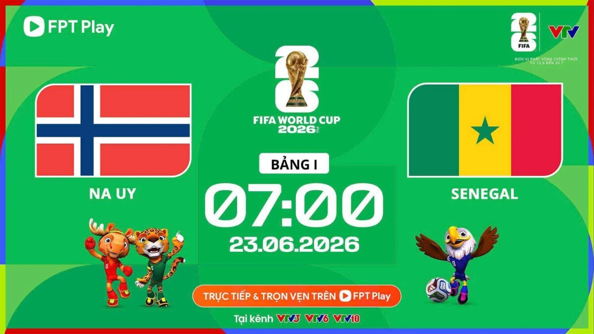 Link zum Livestream des Spiels Norwegen gegen Senegal (Gruppe I, Weltmeisterschaft 2026)