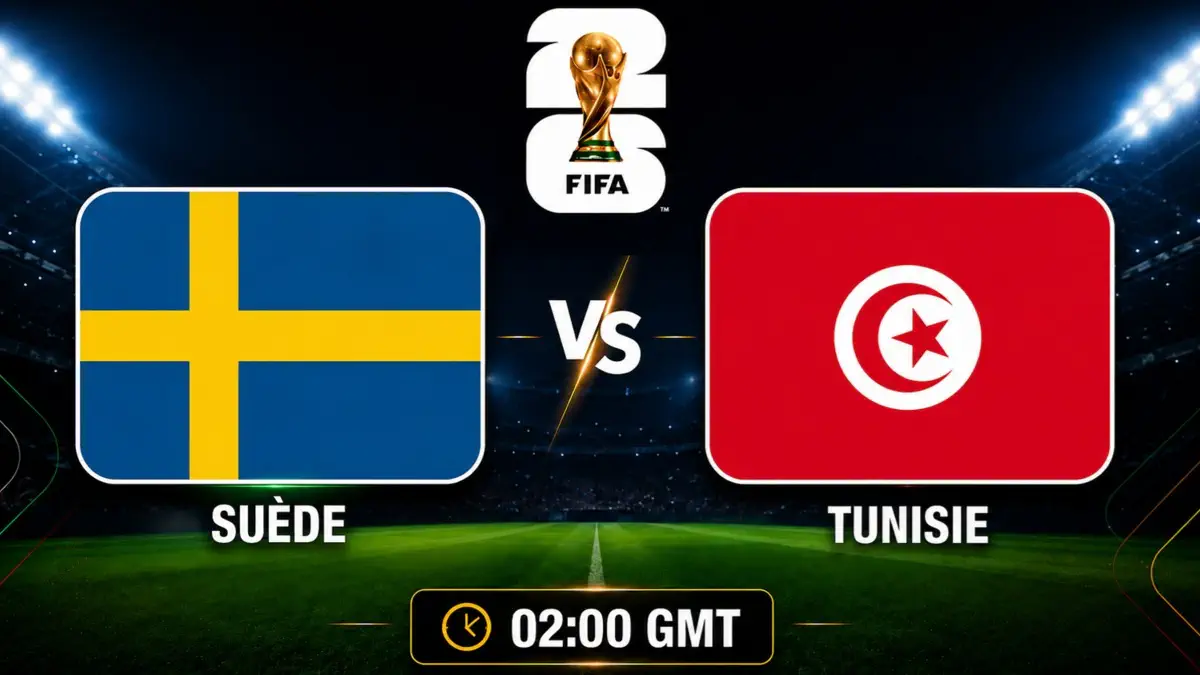 Mondial 2026 : suivez Suède – Tunisie en direct live sur Foot Africa ! Direct

                        
            
                            Direct
