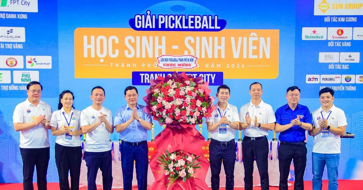 Pickleball-Festival für Studenten in Da Nang