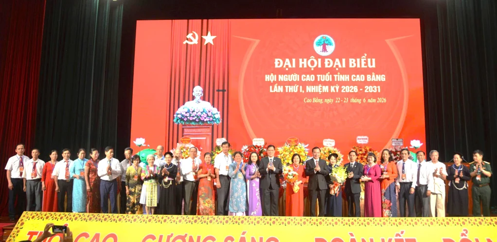 Premier congrès de l’Association provinciale des personnes âgées de Cao Bang, mandat 2026-2031