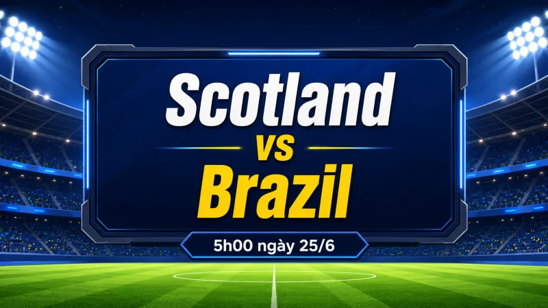 Pronóstico del marcador de la primera mitad del partido Escocia vs Brasil (5:00 AM, 25 de junio, Grupo C, Copa Mundial 2026): ¿Marcarán la diferencia los representantes sudamericanos?