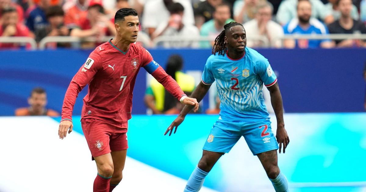 Tras el empate 1-1 contra Congo, Ronaldo recibió la calificación más baja entre los jugadores portugueses.