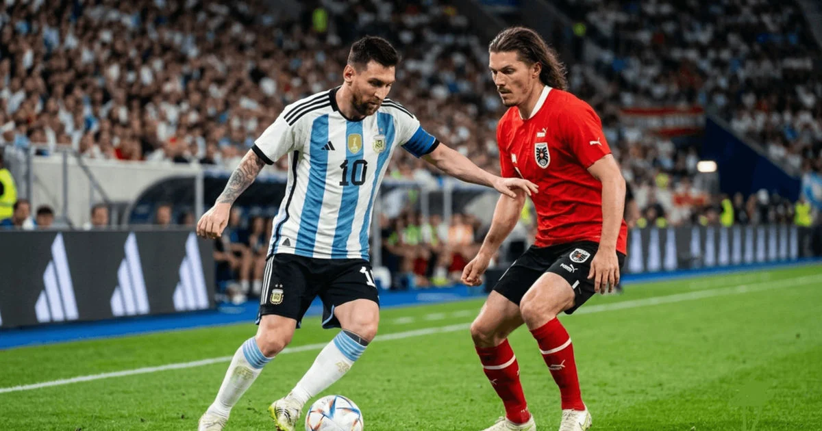 VTV3 dan VTVgo akan menyiarkan pertandingan sepak bola Argentina vs Austria secara langsung pada tanggal 23 Juni 2026.