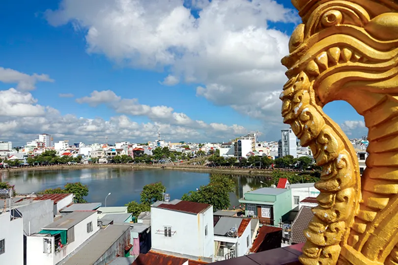 Vestiges antiques de Can Tho : le lac Xang Thoi
