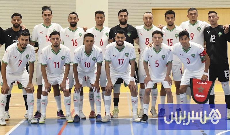“أسود الفوتسال” يكتسحون مونتينيغرو