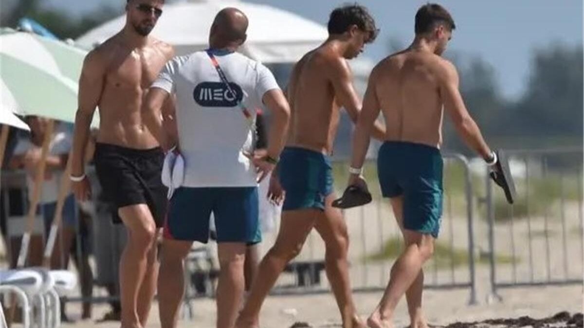 إلغاء تدريب منتخب البرتغال بسبب عاصفة رعدية