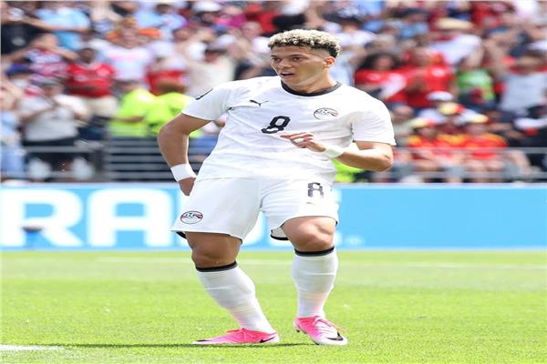 إمام عاشور يخطف جائزة رجل مباراة مصر وبلجيكا