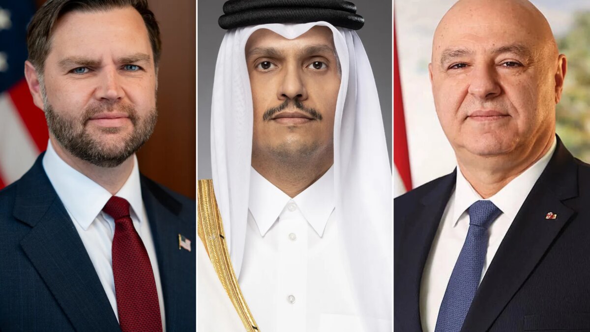 اتصال قطري أمريكي برئيس لبنان على هامش قمة لوسيرن