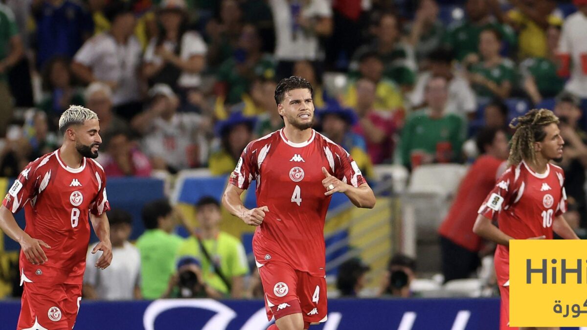 احصائيات عمر الرقيق في الشوط الأول من مباراة تونس والسويد