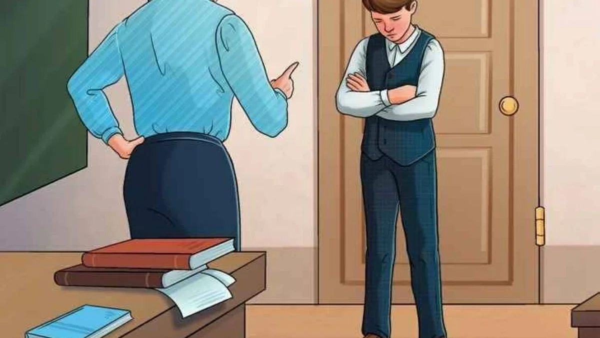 اعثرعلى الخطأ في صورة داخل أحد فصول المدرسة خلال 15 ثانية