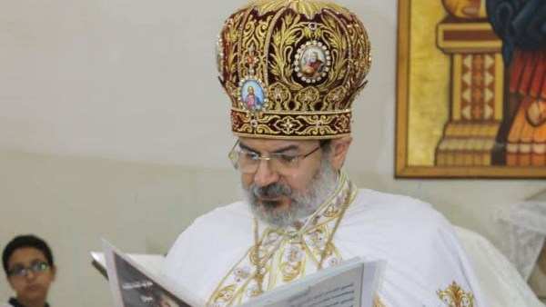 الأنبا توما يترأس قداس المناولة الاحتفالية وسيامة شمامسة جدد بكنيسة مار جرجس بجهينة