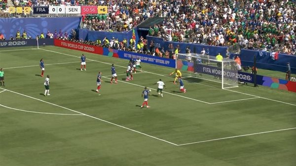 التعادل السلبي يحسم الشوط الأول بين فرنسا والسنغال في كأس العالم