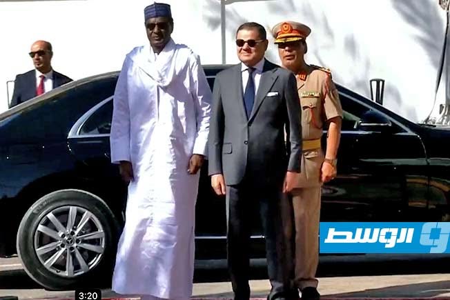 الدبيبة يستقبل رئيس وزراء النيجر في طرابلس