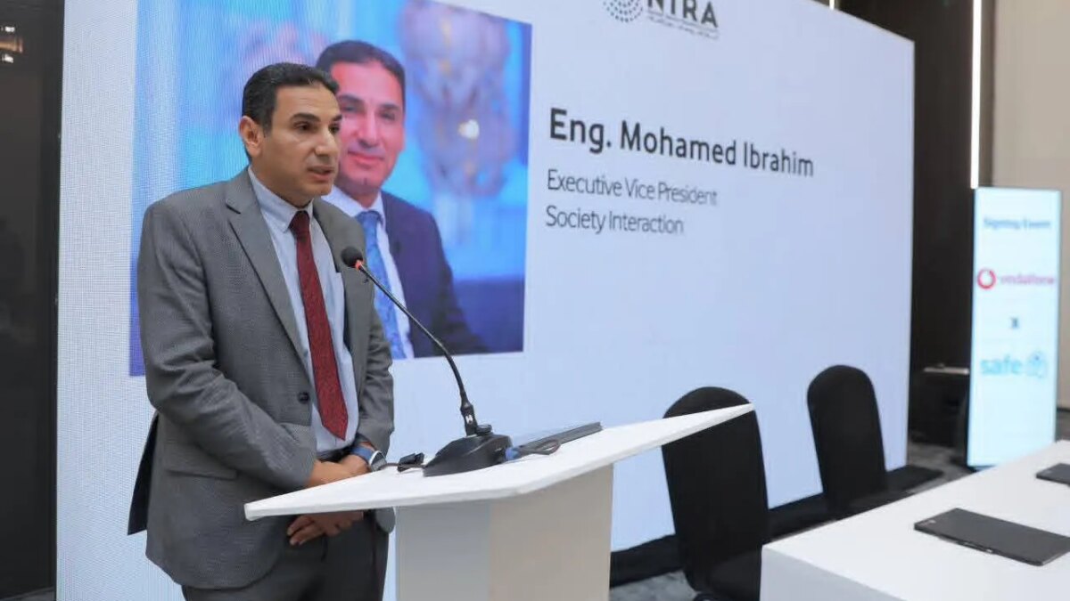 السنباطي …تشهد مراسم توقيع بروتوكول تعاون بين ” ڤودافون مصر” و “مؤسسة سيف إيجيبت” 