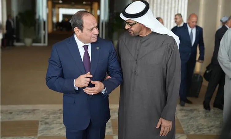 السيسي لـ بن زايد: ملتزمون بدعم ومساندة دول الخليج والدول العربية كافة