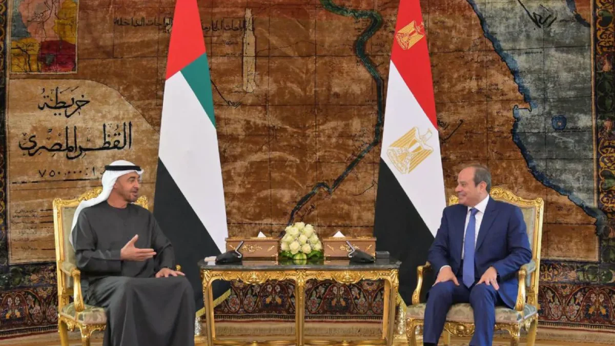 السيسي وبن زايد يبحثان مرحلة ما بعد الحرب… تنسيق مصري – إماراتي لإعادة رسم المشهد الإقليمي