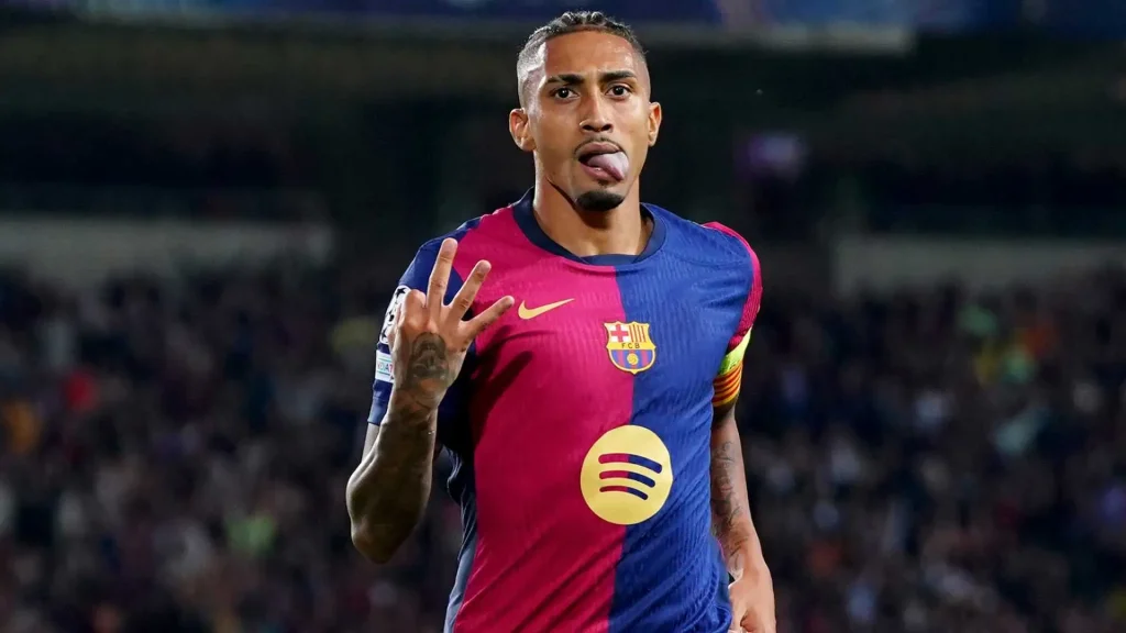 العروض السعودية تُربك حسابات برشلونة.. ورافينيا على طاولة الرحيل
