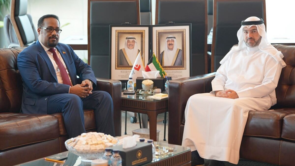 المبارك يبحث مع سفير إثيوبيا تعزيز التعاون في مجال الطيران