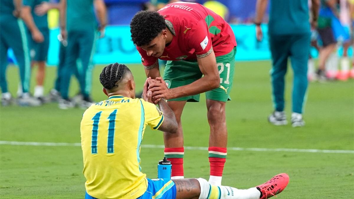 بالأرقام.. المغرب يهيمن على التقييم الأعلى أمام لاعبي البرازيل