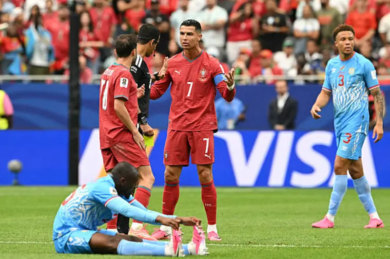 بداية مُخيبة لرونالدو.. البرتغال تمنح الكونغو الديمقراطية نقطة تاريخية في كأس العالم