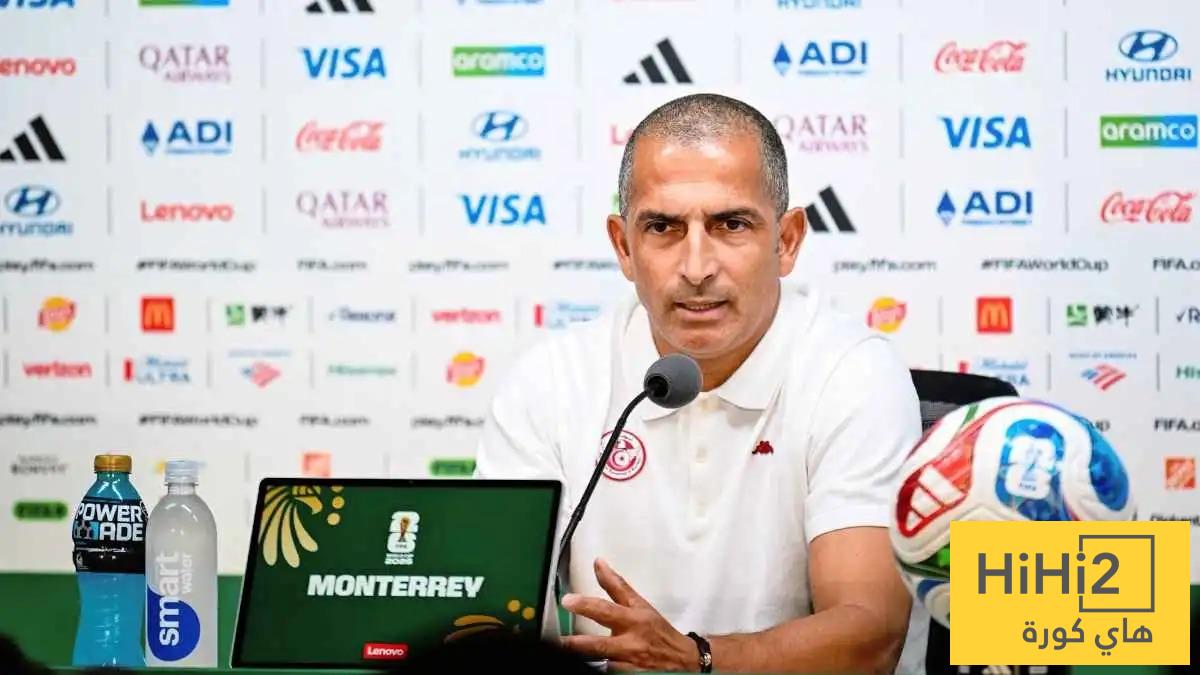 بعد سقوط قاسٍ أمام السويد.. أنباء عن إقالة اللموشي مدرب منتخب تونس