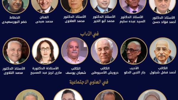 ترشيح درويش الأسيوطي وجار النبي الحلو لجائزة الدولة التقديرية في الآداب
