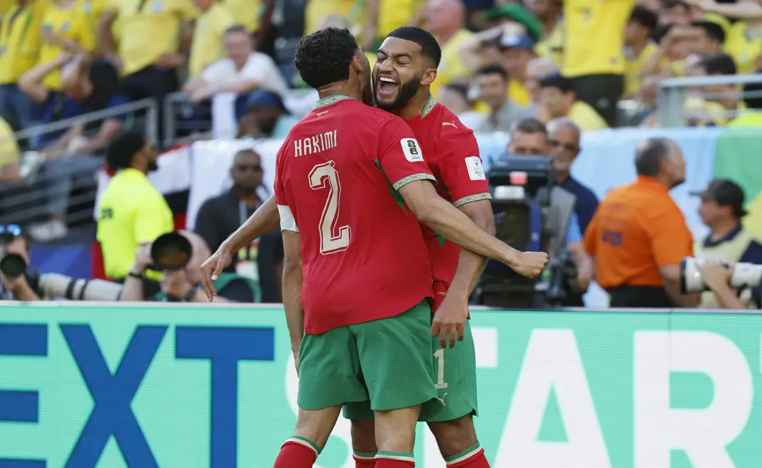 تقارير عالمية: منتخب المغرب يدخل تاريخ كأس العالم بـ11 لاعبًا من مواليد خارج البلاد