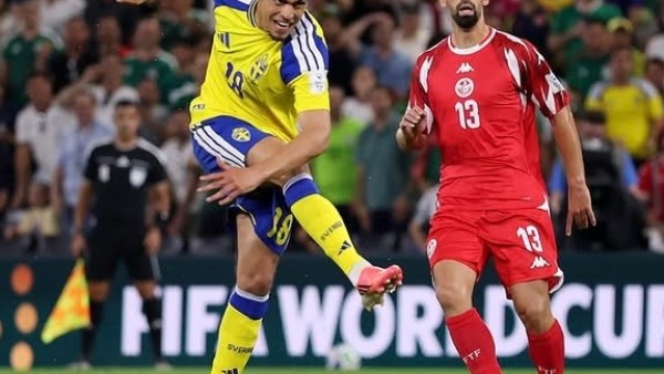 جيوكيريس يعمق جراح تونس ويقود السويد إلى الهدف الثالث في كأس العالم