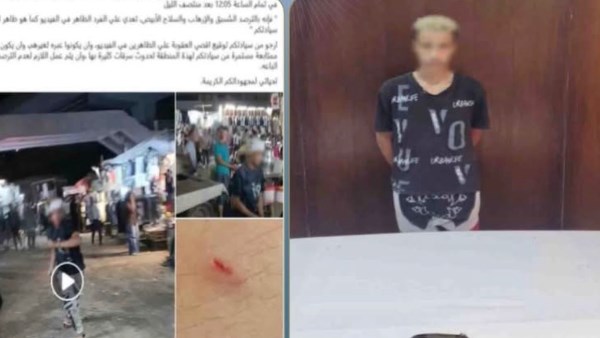 حاول يسرق هاتفه.. سقوط لص تعدى على شخص بسلاح أبيض بالمرج