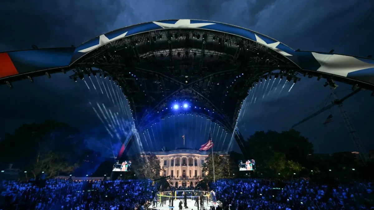 حدث تاريخي في البيت الأبيض… انطلاق UFC Freedom 250 بحضور ترامب (فيديو وصور)