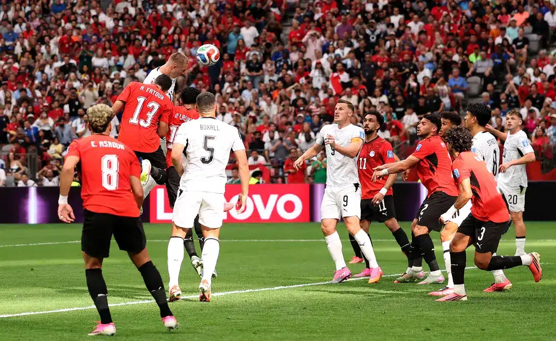 خطأ إملائي محرج في راية نيوزيلندا قبل مواجهة مصر بكأس العالم