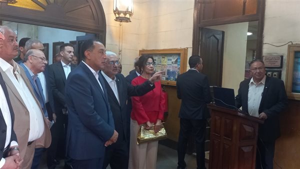 رئيس الوزراء يتفقد المقر التاريخي للجمعية الجغرافية المصرية