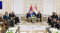 رئيس الوزراء يلتقى نظيره الصربى على هامش افتتاح المؤتمر الطبى الأفريقى