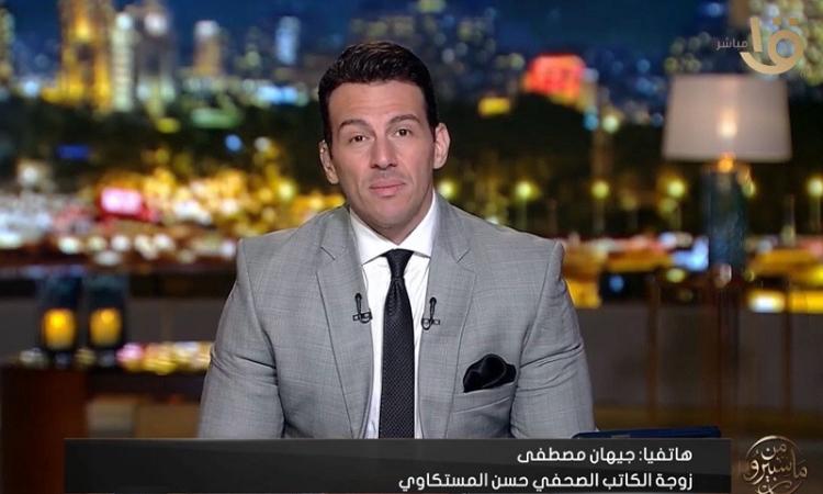زوجة حسن المستكاوي: تجاوزنا المرحلة الصعبة..والكاتب بدأ رحلة العلاج الطبيعي