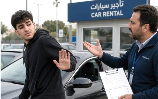 شاب يعيد سيارة مُستأجَرة بعد 10 أشهر.. ويتهرب من سداد 73.4 ألف درهم
