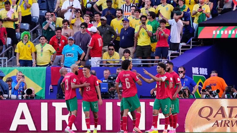 صيباري يتصدر تقييم لاعبي المغرب أمام البرازيل بعد التعادل في افتتاح مشوار المونديال