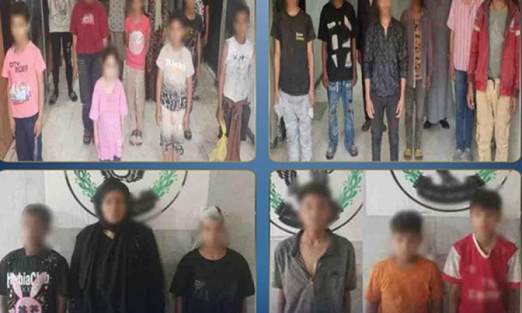 ضبط 10 أشخاص بالقاهرة لقيامهم باستغلال الأطفال الأحداث في أعمال التسول