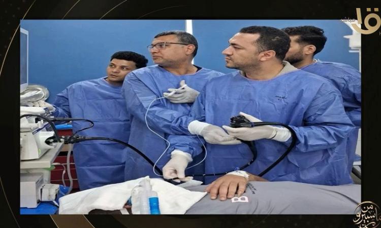 فريق طبي بجامعة بني سويف يستخرج 119 مسمارا وصامولة من أحشاء مريض