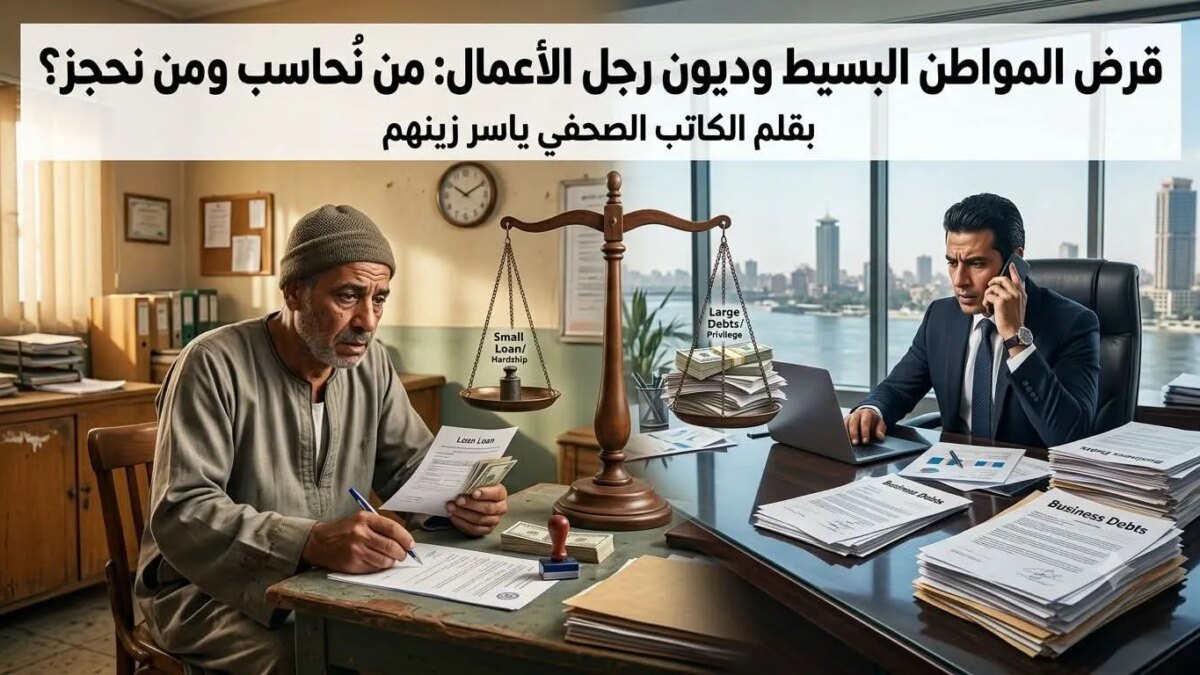 قرض المواطن البسيط من يحاسب ومن يُحجز؟