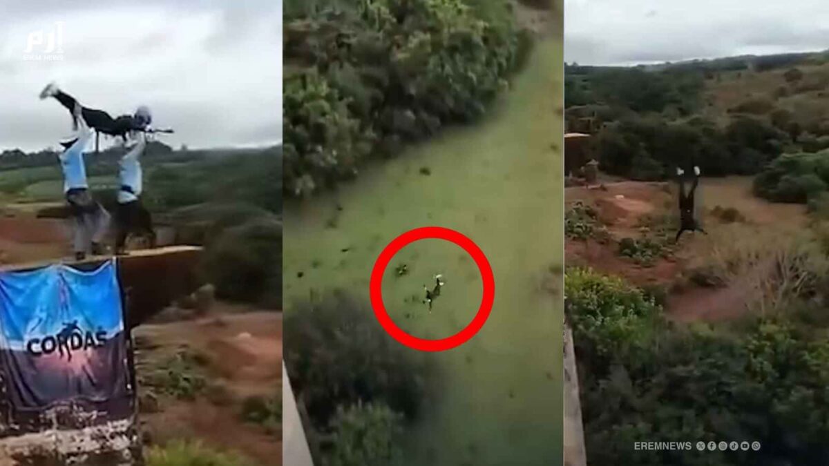 مأساة في البرازيل.. نهاية صادمة لمغامرة سقطت من ارتفاع 40 مترًا (فيديو)