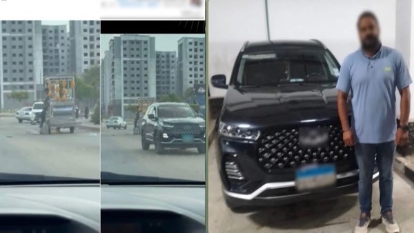 ماشي عكس .. القبض على قائد سيارة في القاهرة