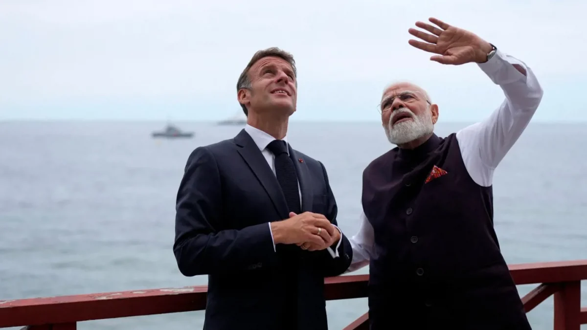ماكرون ومودي يعززان الشراكة الفرنسية الهندية