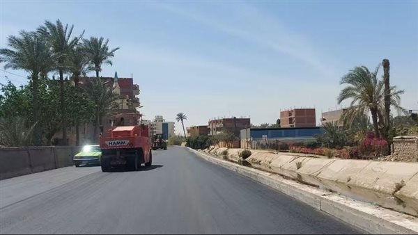محافظ الجيزة: الانتهاء من أعمال تطوير طريق ترعة فهمي بمنشأة القناطر