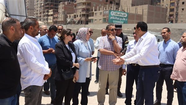 محافظ القليوبية يتفقد أعمال تطوير نزلات الطريق الدائري بشبرا الخيمة
