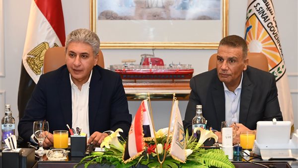 محافظ جنوب سيناء يتابع آخر مستجدات مشروع «التجلي الأعظم فوق أرض السلام»