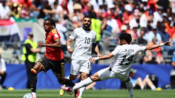 مصر تصعق بلجيكا وتُنهى الشوط الأول متقدمة بهدف نظيف