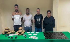 مصرع تاجري مخدرات وضبط آخرين بحوزتهم مواد مخدرة بـ134 مليون جنيه عقب تبادل إطلاق النار مع الشرطة
