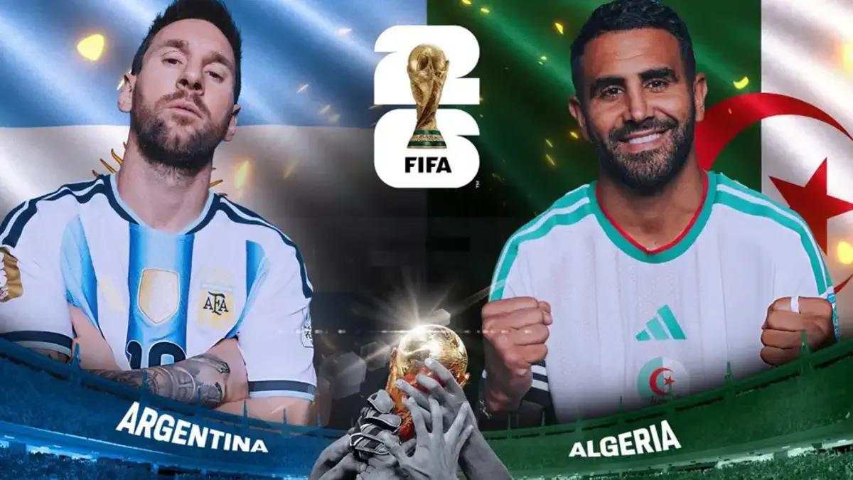 معلقين مباراة الجزائر والأرجنتين اليوم في كأس العالم